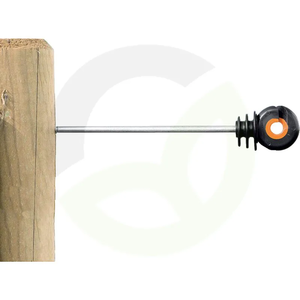 Offset izolator črni vijak dolžina 180mm 100 kosov - Gallagher 042647