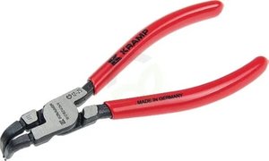 Klešče za varovalne obročke Ø 12-25 mm notranje, upognjene za 90° - Kramp 1812182140KR