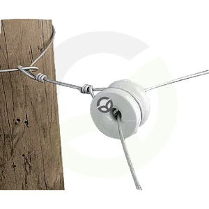 Vogalni izolator beli porcelan 60 kosov - Gallagher 015141