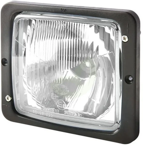 Halogenski žaromet - pravokotni - 12/24V - prozoren - privijačen - 173x99x144mm - Hella 1AA004109001