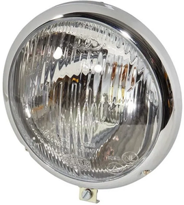 Halogenski žaromet - okrogel - 12V - bel - ohišje: srebrno - Ø 148mm - Hella 1S3001442001