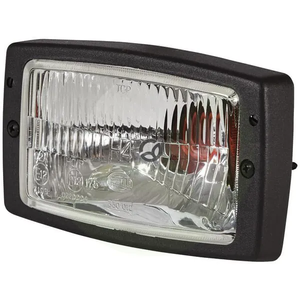Halogenski žaromet - pravokotni - 12/24V - prozoren - vijačen - 182x88x102mm - Hella 1AD996018651