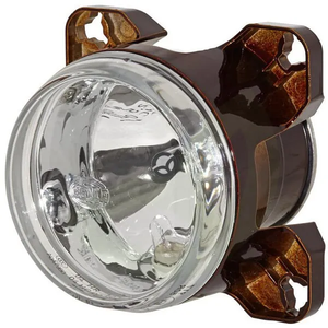 Halogenski žaromet - 12V - prozoren - Ø 90mm - Hella 1K0008191011