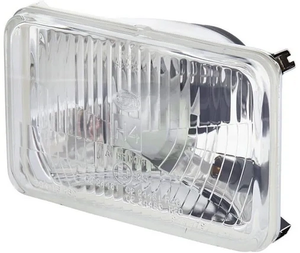 Halogenski žaromet - pravokoten - 12/24V - prozoren - 167x107mm - Hella 1AB003177071