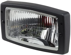 Halogenski žaromet - pravokotni - 12/24V - prozoren - vijačen - 182x88x102mm - Hella 1AD996018641