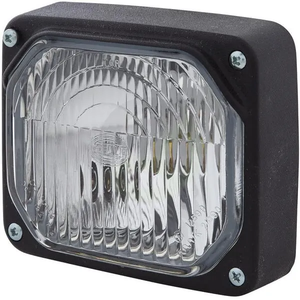 Halogenski žaromet - pravokotni - 12/24V - prozorni - Hella 1TA122718001