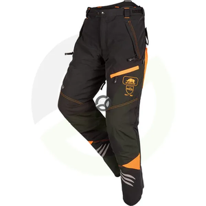 Protivrezne hlače - črna/oranžna - Ninja