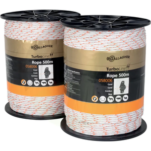 Duopack TurboLine kabel bele barve - Gallagher 069798