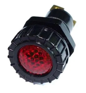 Opozorilna luč - rdeča s sponkami za rezilo - Pneutron 21300101