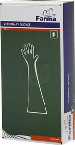 Rokavice za enkratno uporabo 90 cm dolge - Farma 101002FA