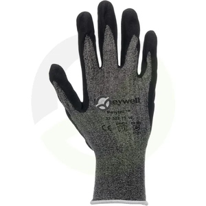 Delovne rokavice črne bombaž/elastan - 24.5cm - Polytril™ Air Comfort by Honeywell