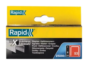 Hitre sponke 53/8 mm S.S-A2, 2500 kosov - Rapid 23808000