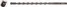 Udarni sveder 5x110 mm, za beton - Bohrcraft 26150505011