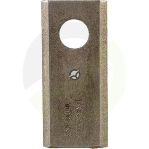 Nož kosilnice levi/desni 108x48x3 mm - luknja Ø 21 mm - primerno za Galfre/Marangon/New Holland - 25 kosov - Kramp 108D21KR