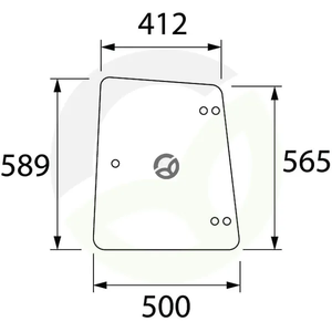 Stransko okno - Kramp 294812040050N