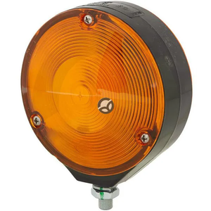 Okrogla smerokaz - 12/24V - jantarna - Hella 2BA003022021