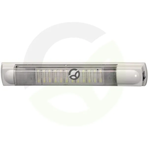 Notranja luč LED - 7W - pravokotna - 12/24V - bela - privijačena - 355x35x59mm - 24 LED - Hella 2JA007373161