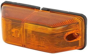 Smerokaz desni 21W - pravokotna - 12/24V - jantarna - privijačena - 140x - Hella 2BM006692021