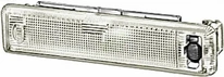 Notranja luč pravokotna - 12/24V - prozorna - objemka - 30x30x133mm - Hella 2JA001357002