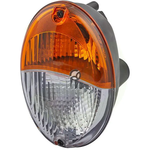 Smerna in pozicijska luč ovalna - 12V - jantarna/prozorna - 140.4x - Hella 2BE343130081