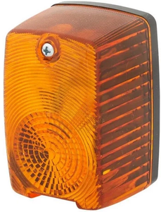 Smerokaz 21W - pravokotna - 12V - jantarna - privijačena - 90x55x60mm - Hella 2BA002652101