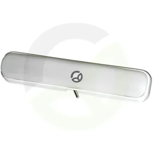 Notranja luč pravokotna - 12/24V - prozorna - sponka - 35x25x165mm - Hella 2JA001330001