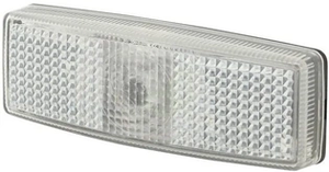 Označevalna luč 5W - pravokotna - 12V - bela - privijačena - 110x25x40mm - Hella 2PG006717021
