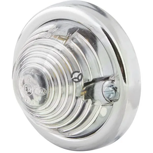 Označevalna luč 5W - okrogla - 12/24V - prozorna - privijačena - Ø 70mm - Hella 2PF997022011