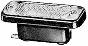 Luč za osvetlitev registrske tablice 5W - pravokotna - 12V - prozorna - privijačena - 82,5x32,5mm - Hella 2KA003738057