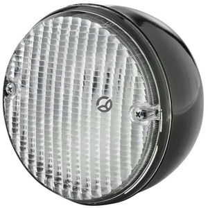 Okrogla luč za vzvratno vožnjo - 12/24V - bela - vijačena - Ø 140 mm - Hella 2ZR001423001