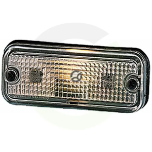 Označevalna luč 5W - pravokotna - 24V - bela - privijačena - 100x Hella 2PF961167021
