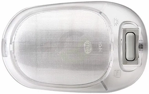 Notranja luč 10W - ovalna - 12V - prozorna - objemka - Hella 2JA964916001