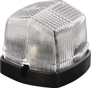 Označevalna luč 5W - kvadratna - 12/24V - bela/prozorna - privijačena - 62x42x62mm - Hella 2PF004081007