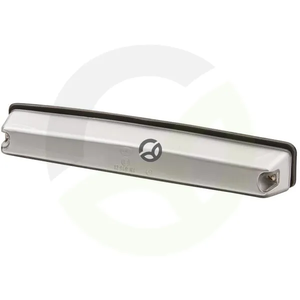 Luč za osvetlitev registrske tablice 5W - pravokotna - 12/24V - bela - privijačena - 260x39x45mm - Hella 2KA001610001
