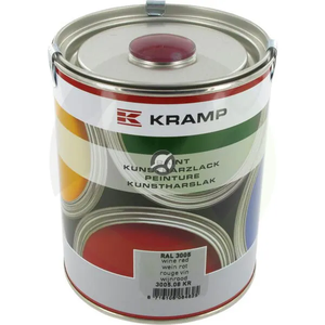 Barva RAL 3005 vinsko rdeča 1L - Kramp 300508KR
