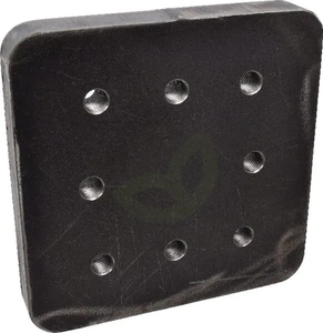 Privarljiva montažna plošča 110x100mm 8x M16 - Bernhofer Gesenkschmiede 3002929