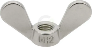 Krilata matica M12 inox A2 DIN