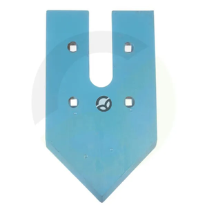 Lemežna špica 350x200x12 mm, kaljena, ravna, 4 luknje, primerna za Lemken - Gopart 3374350GP