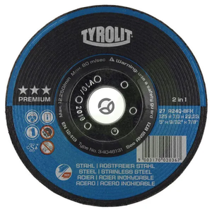 Premium brusilni disk 125x7 - Tyrolit 34046131