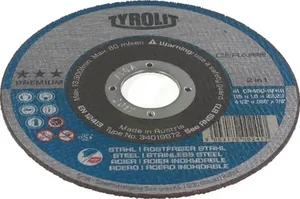 Rezalni disk Cerabond 125x1,0 - Tyrolit 34241345