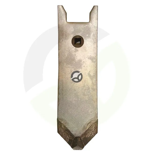 Lemežna špica 275x80x15 mm, kaljena, ukrivljena, 1 luknja, primerna za Horsch - Kramp 34060850HKR