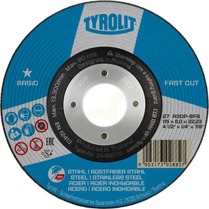 Brusilni disk osnovni inox 230x6mm - Tyrolit 34468771