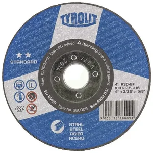 Standardni disk 125x3 - Tyrolit 367789
