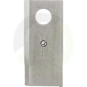 Nož kosilnice desni 106x48x4 mm luknja Ø 19 mm - primerno za Fella - kosov - Kramp 122330KR