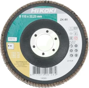 Lamelni brusilni disk 115 K80 - Hikoki 4100113