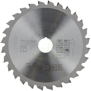 Žagin list 125x20 Z28 - Hikoki 4100035