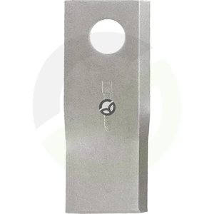 Levi rezilo za kosilnico 118x48x4mm luknja Ø19mm primerno za Fella 25 pakiranj - Kramp 133075KR