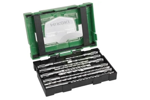 Komplet udarnih svedrov SDS-Plus 10 kosov - Hikoki 40030030