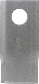 Nož kosilnice desni 102x48x4 mm - luknja Ø 19 mm - primerno za Fella - 25 kosov - Kramp 140692KR