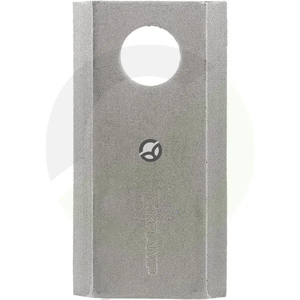 Nož kosilnice levi/desni 97x50x4 mm luknja Ø 19 mm - primerno za Kongskilde JF/Stoll 25 kosov - Kramp 13800025KR